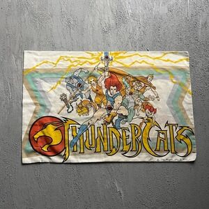 Vintage Thundercats Pillowcase One Size 1980s Cartoon Graphic